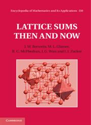 Lattice Sums Then and Now,1107039908,9781107039902