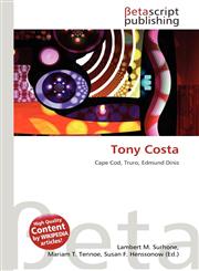 Tony Costa,6133503467,9786133503465