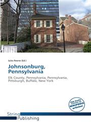 Johnsonburg, Pennsylvania,620158868X,9786201588684