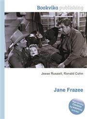 Jane Frazee,5512598120,9785512598122