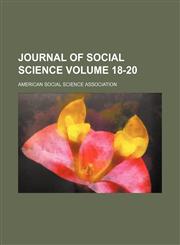 Journal of social science Volume 18-20,1150563028,9781150563027