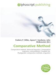 Comparative Method,6130040407,9786130040406