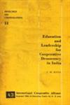 Education and Leadership for Cooperative Democracy in India