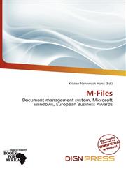 M-Files,6200506515,9786200506511