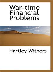 War-Time Financial Problems,1117037355,9781117037356