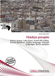 Hadza people,6138479300,9786138479307