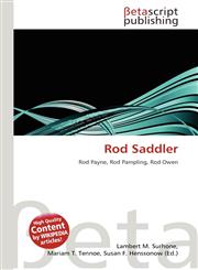 Rod Saddler,6137558177,9786137558171