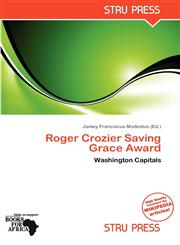 Roger Crozier Saving Grace Award,6137806472,9786137806470