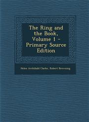 Ring and the Book, Volume 1,1289428832,9781289428839