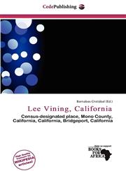 Lee Vining, California,6200172714,9786200172716