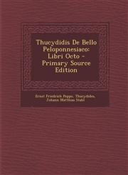 Thucydidis de Bello Peloponnesiaco Libri Octo (Primary Source),1289763585,9781289763589