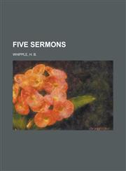 Five Sermons,1153622262,9781153622264