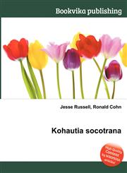 Kohautia Socotrana,5512564641,9785512564646