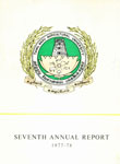 Tamil Nadu Agricultural University Seventh Annual Report, 1977-78