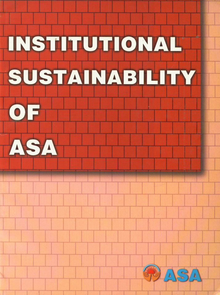 Institutional Sustainability of ASA