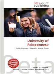 University of Peloponnese,6137652017,9786137652015