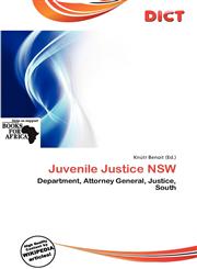 Juvenile Justice Nsw,6139735548,9786139735549