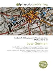 Low German,6130246684,9786130246686