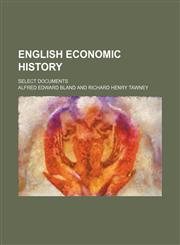 English economic history; select documents,1236221133,9781236221131