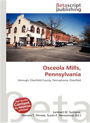 Osceola Mills, Pennsylvania,6137642046,9786137642047