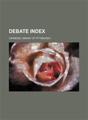 Debate Index,1150548533,9781150548536
