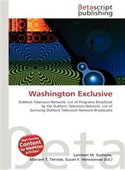 Washington Exclusive,6134807877,9786134807876