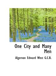 One City and Many Men,1116962667,9781116962666