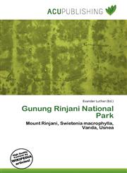 Gunung Rinjani National Park,6135879685,9786135879681