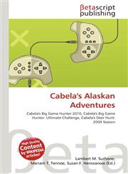 Cabela's Alaskan Adventures,6135123890,9786135123890