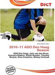 2010-11 ADO Den Haag Season,613681059X,9786136810591