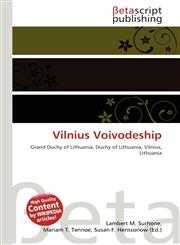 Vilnius Voivodeship,613445074X,9786134450744
