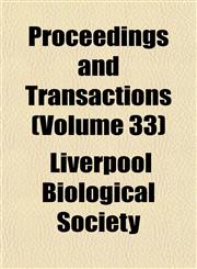 Proceedings and Transactions (Volume 33),115256899X,9781152568990