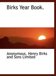 Birks Year Book.,1140527010,9781140527015