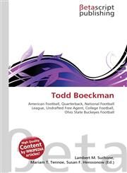 Todd Boeckman,6131327688,9786131327681