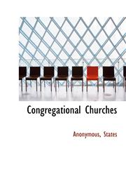 Congregational  Churches,1140099353,9781140099352