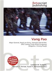 Vang Pao,6130984545,9786130984540