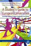 A Student's Guide to European Universities Sociology, Political Science, Geography and History,386649386X,9783866493865