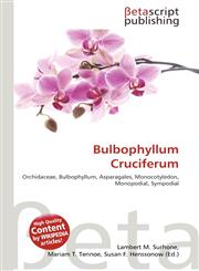 Bulbophyllum Cruciferum,6136181088,9786136181080