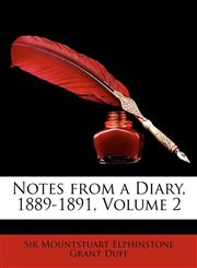 Notes from a Diary, 1889-1891, Volume 2,1146506198,9781146506199
