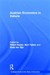 Austrian Economics in Debate,0415140544,9780415140546