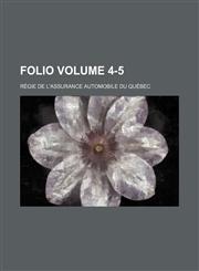 Folio Volume 4-5,1130436489,9781130436488