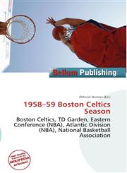 1958-59 Boston Celtics Season,6134984671,9786134984676
