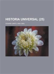 Historia Universal (25),1234619946,9781234619947