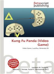 Kung Fu Panda (Video Game),6134799335,9786134799331
