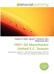 1991-92 Manchester United F.C. Season,6134310751,9786134310758