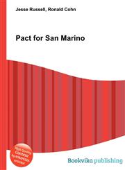 Pact for San Marino,5512085344,9785512085349