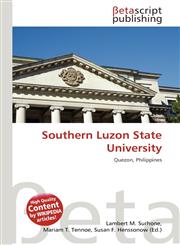 Southern Luzon State University,6135325426,9786135325423