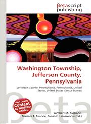 Washington Township, Jefferson County, Pennsylvania,6134465933,9786134465939