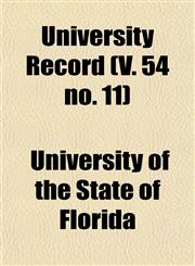 University Record (V. 54 no. 11),1153427826,9781153427821