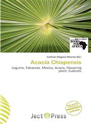 Acacia Chiapensis,6139960983,9786139960989